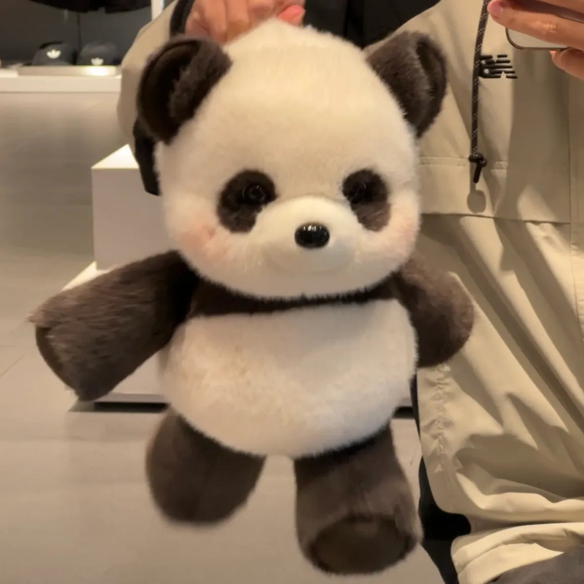 Running Panda Stuffed Animal