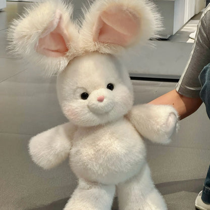 Running Angora Rabbit Stuffed Animal