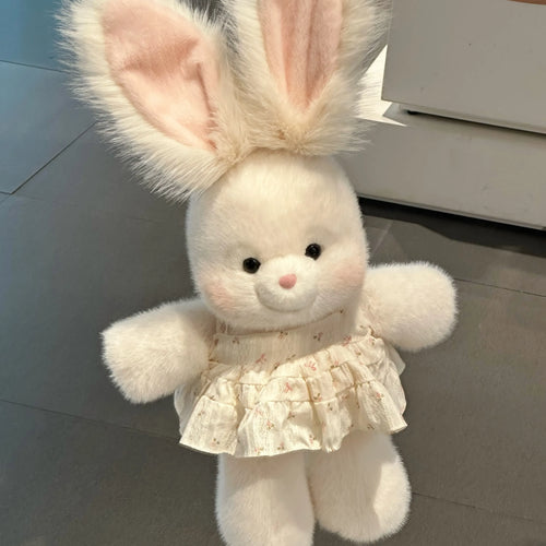 Running Angora Rabbit Stuffed Animal