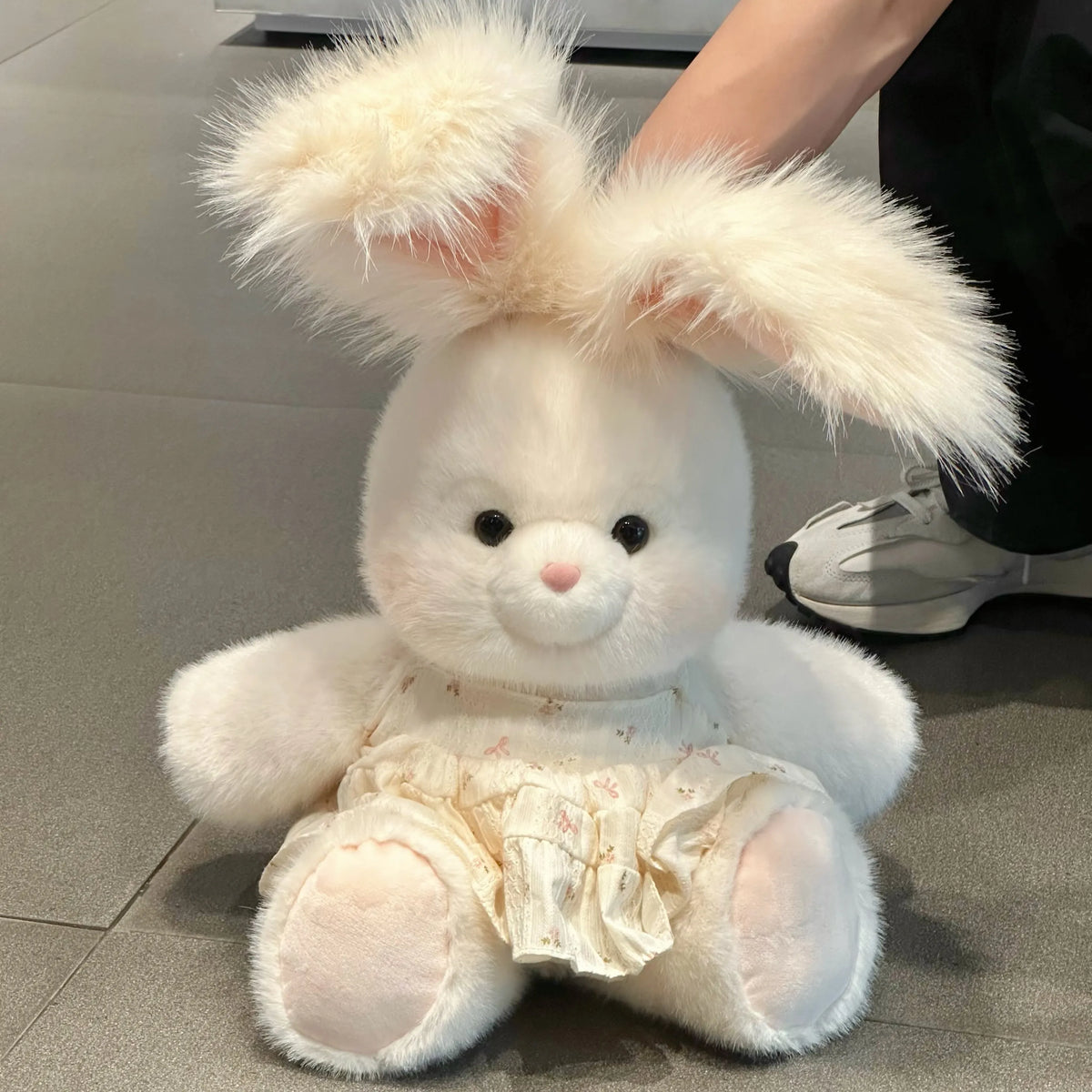 Running Angora Rabbit Stuffed Animal