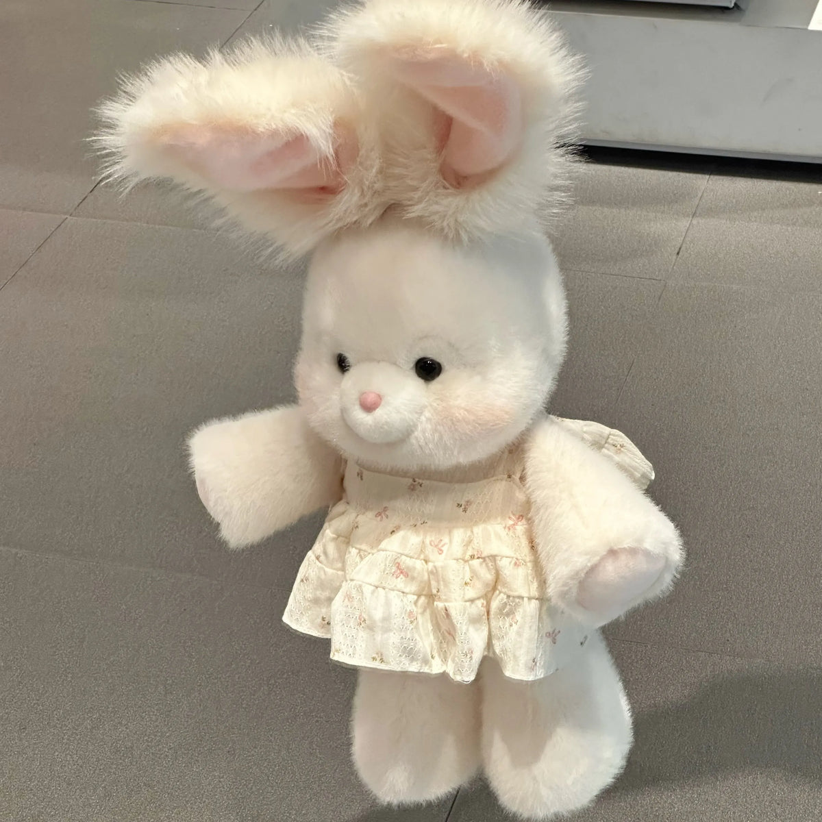 Running Angora Rabbit Stuffed Animal