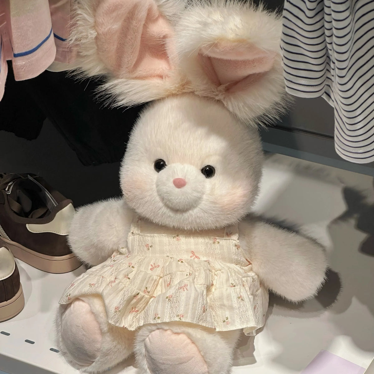 Running Angora Rabbit Stuffed Animal