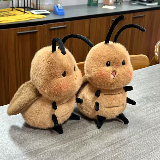 Cute Double-Ponytail Cockroach Stuffed Animal