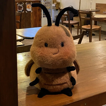 Cute Double-Ponytail Cockroach Stuffed Animal