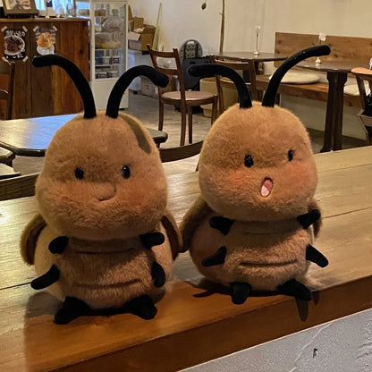 Cute Double-Ponytail Cockroach Stuffed Animal