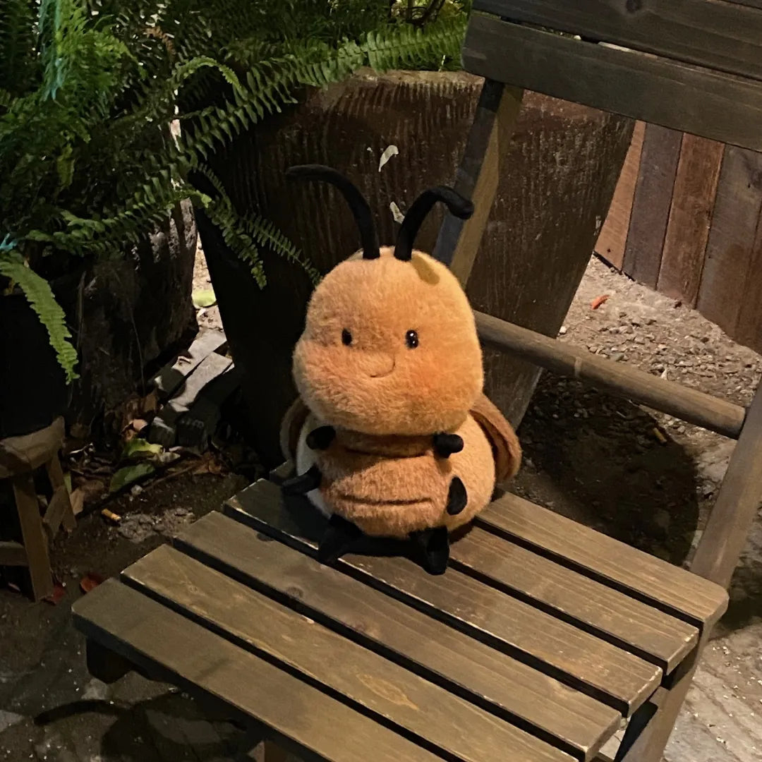 Cute Double-Ponytail Cockroach Stuffed Animal