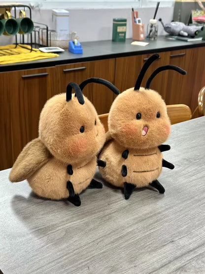 Cute Double-Ponytail Cockroach Stuffed Animal