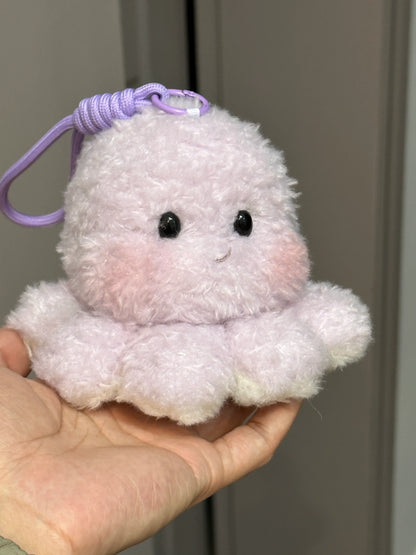 Cute Octopus Stuffed Animal Keychain