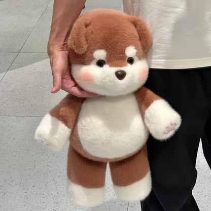 Running Alaskan Malamute Stuffed Animal