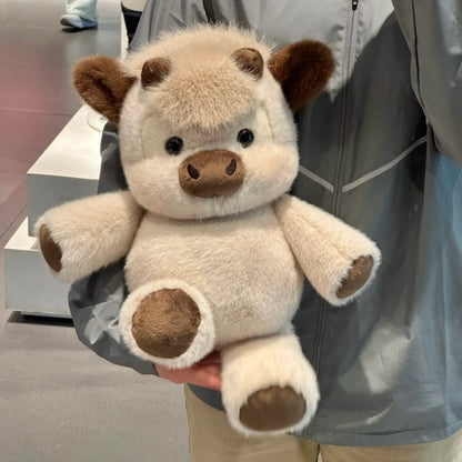 Running Scottish Highland Cow Stuffed Animal