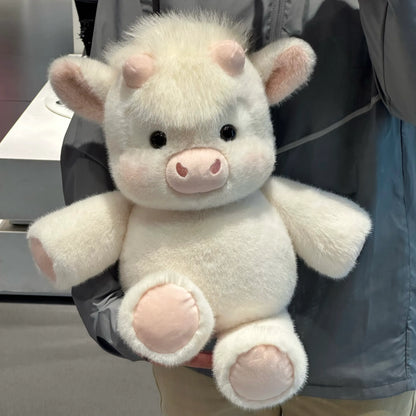 Running Scottish Highland Cow Stuffed Animal