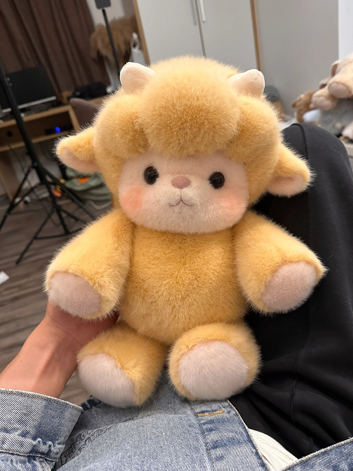 Running Lamb Stuffed Animal