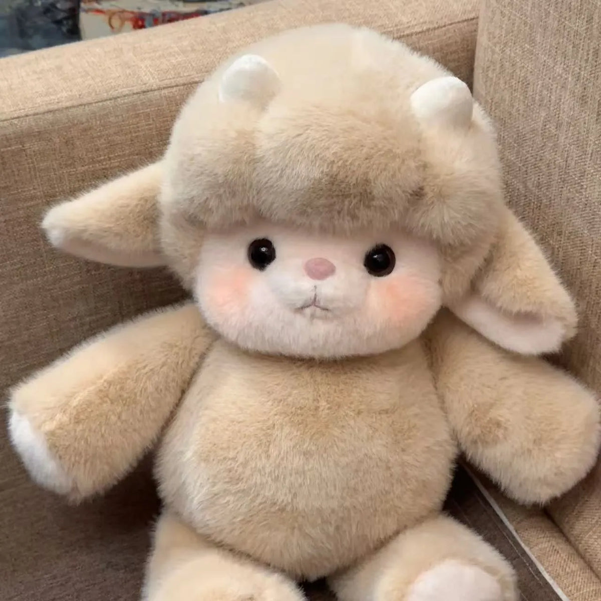 Running Lamb Stuffed Animal