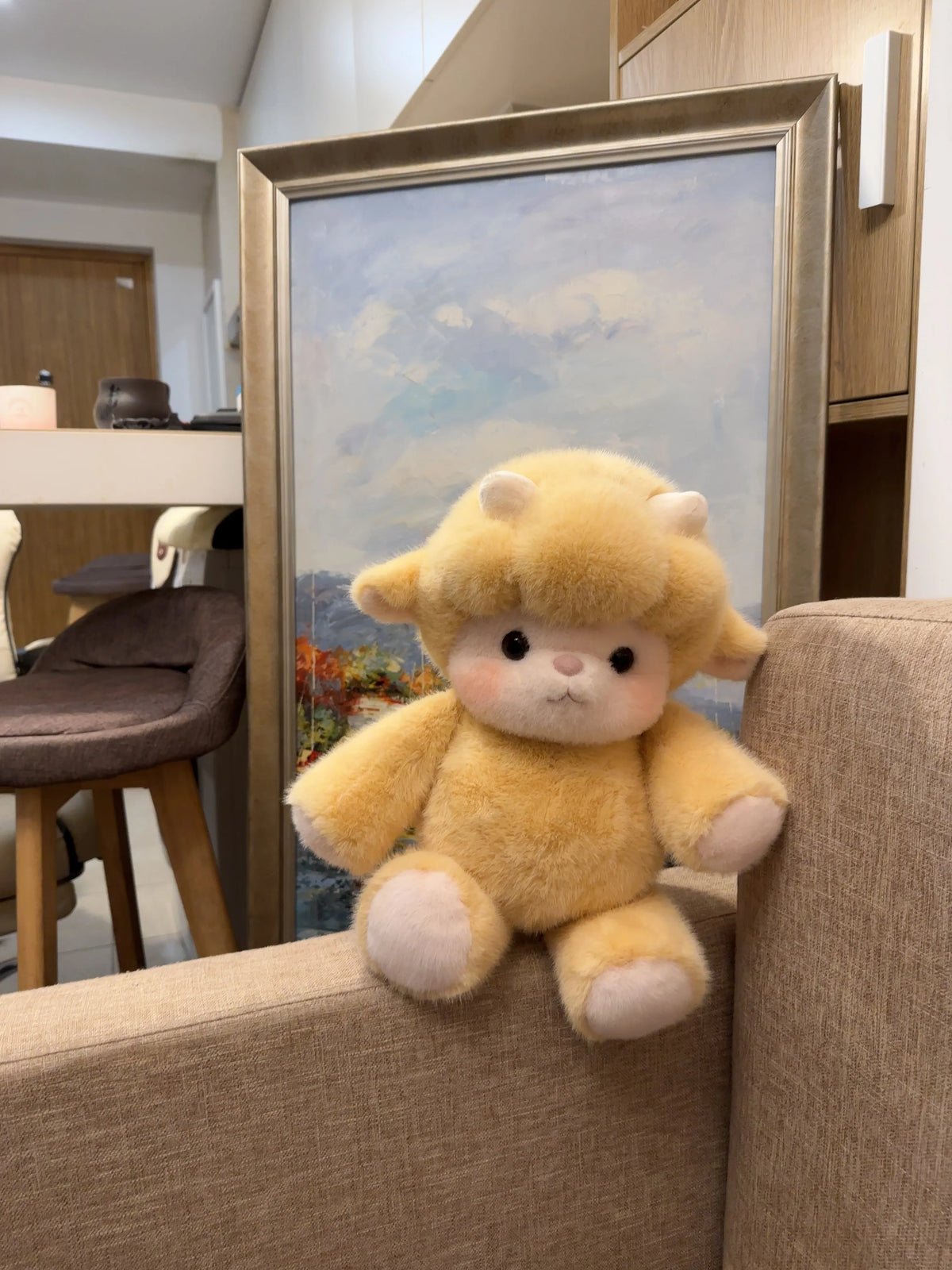Running Lamb Stuffed Animal