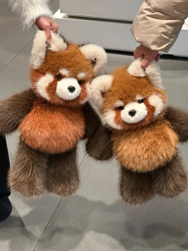 Running Red Panda Stuffed Animal