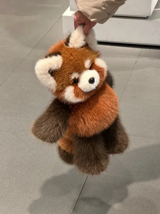 Running Red Panda Stuffed Animal