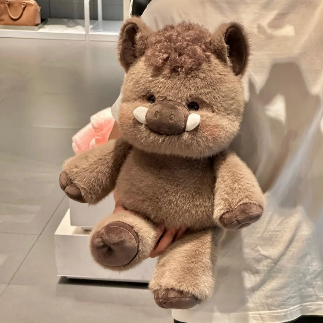 Running Wild Boar Stuffed Animal