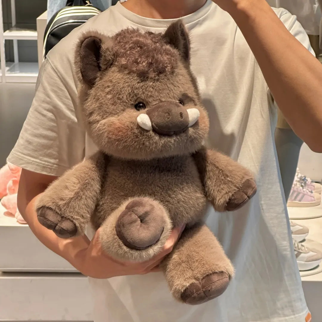 Running Wild Boar Stuffed Animal