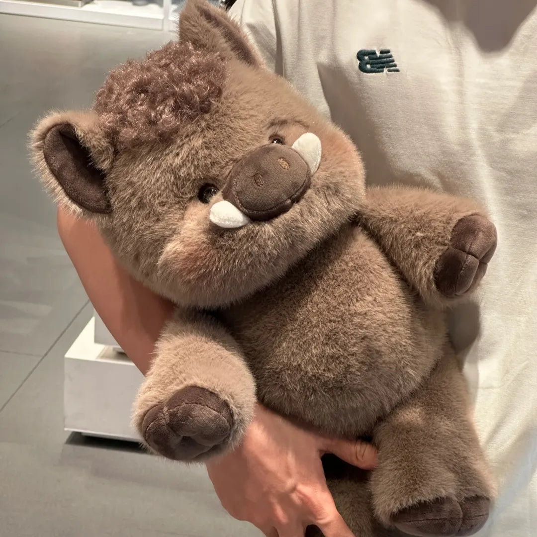 Running Wild Boar Stuffed Animal