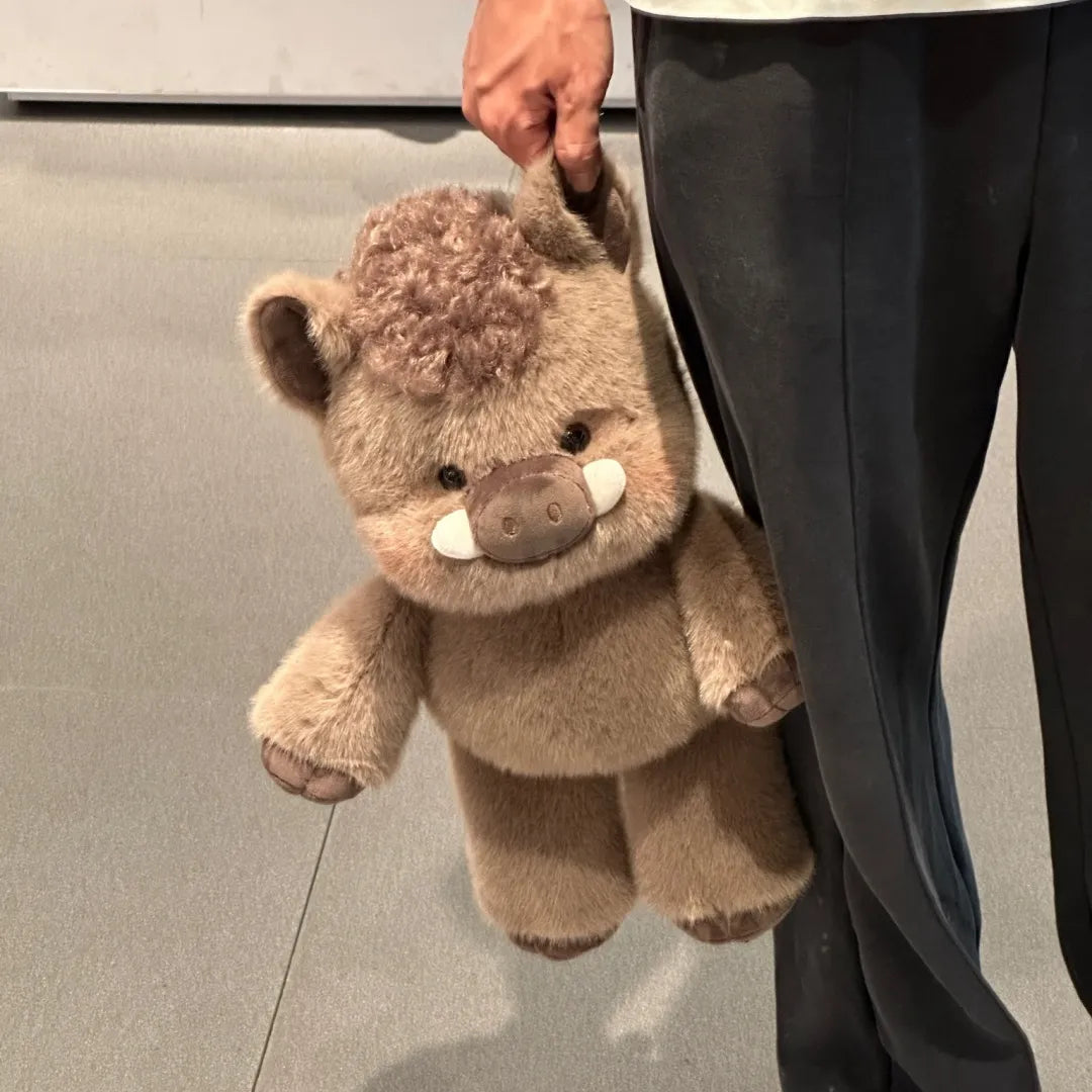 Running Wild Boar Stuffed Animal