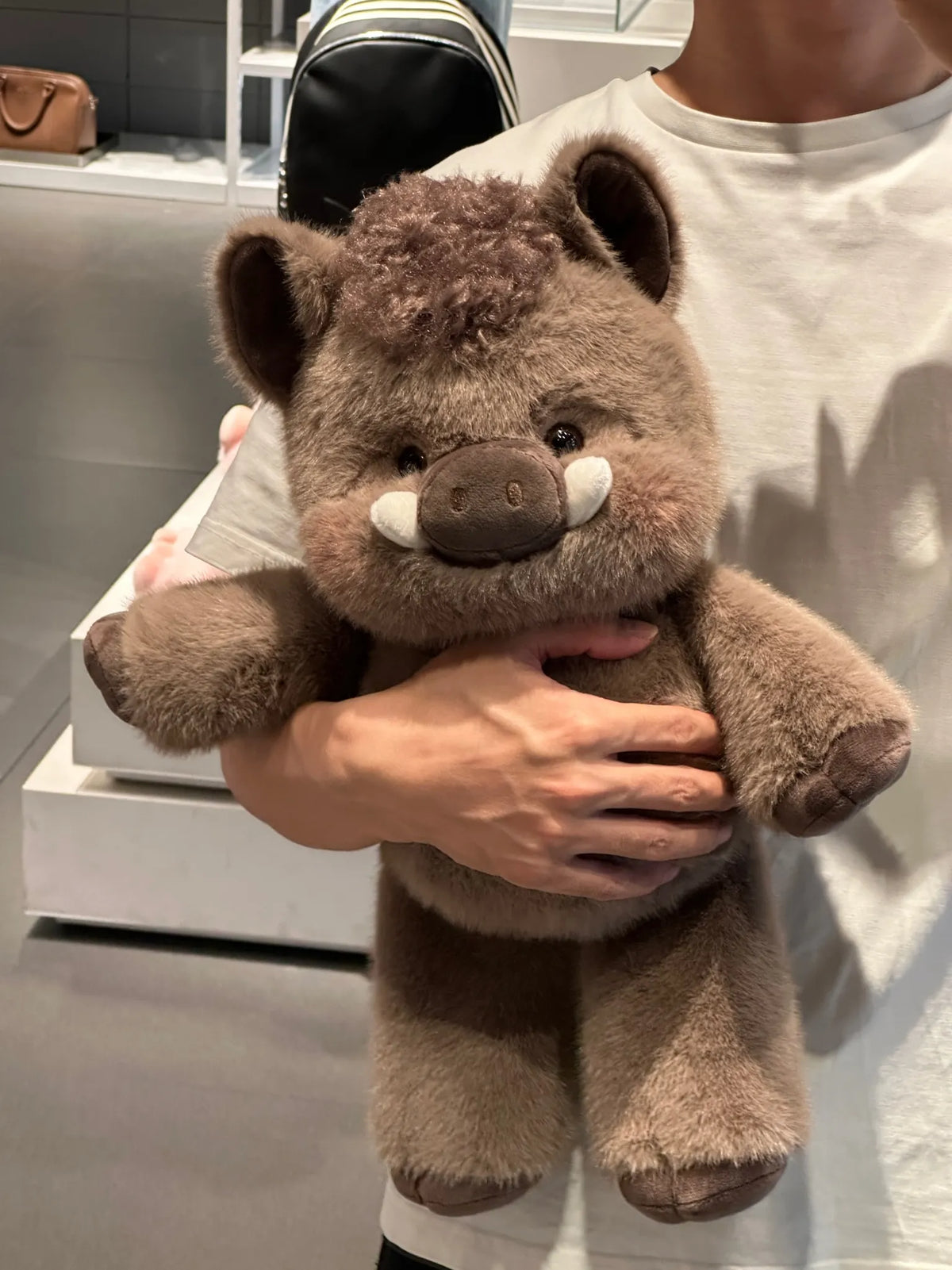Running Wild Boar Stuffed Animal