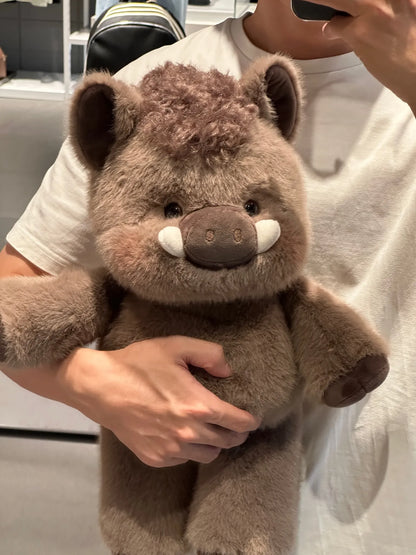 Running Wild Boar Stuffed Animal