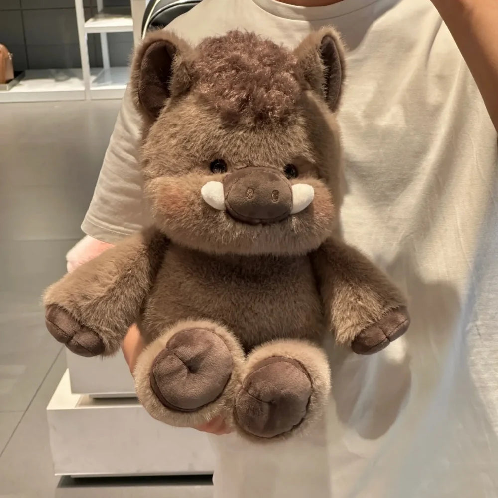 Running Wild Boar Stuffed Animal