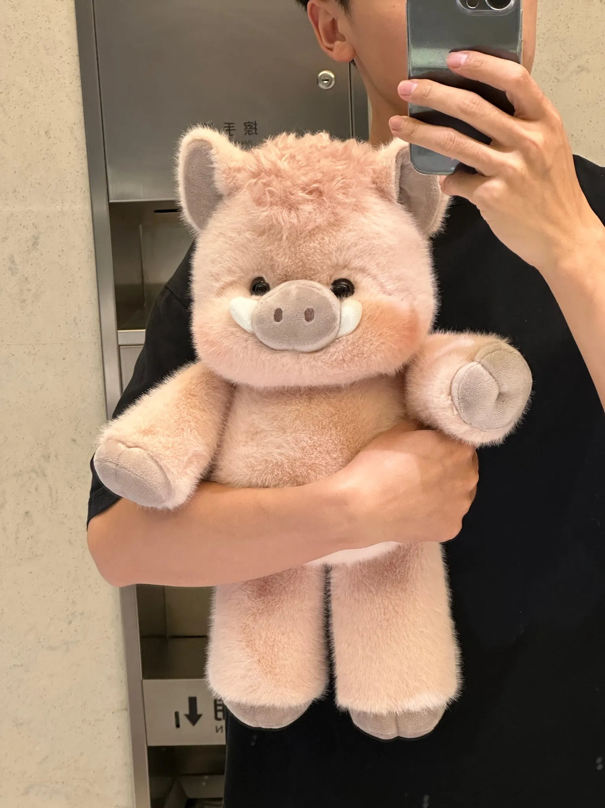 Running Wild Boar Stuffed Animal