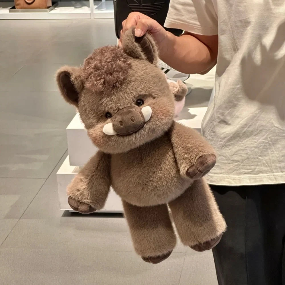 Running Wild Boar Stuffed Animal