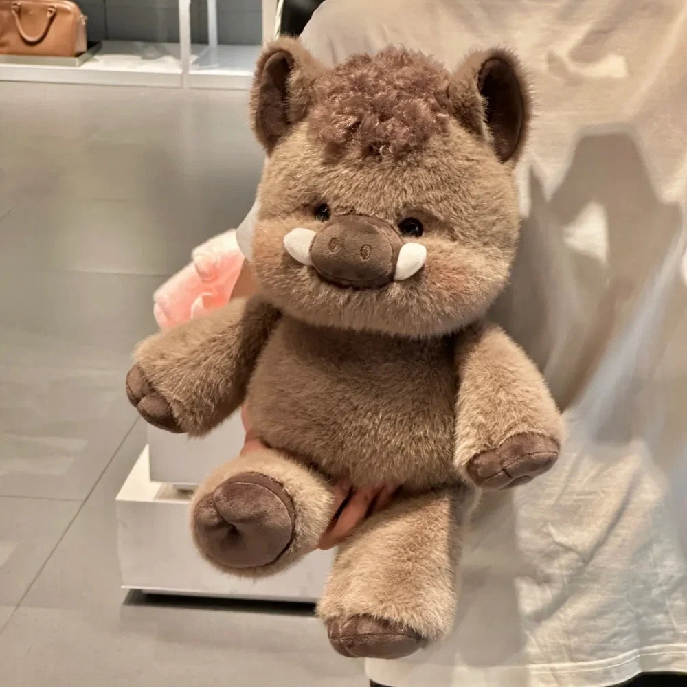 Running Wild Boar Stuffed Animal