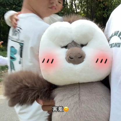 Running Saki Monkey Stuffed Animal