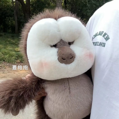 Running Saki Monkey Stuffed Animal