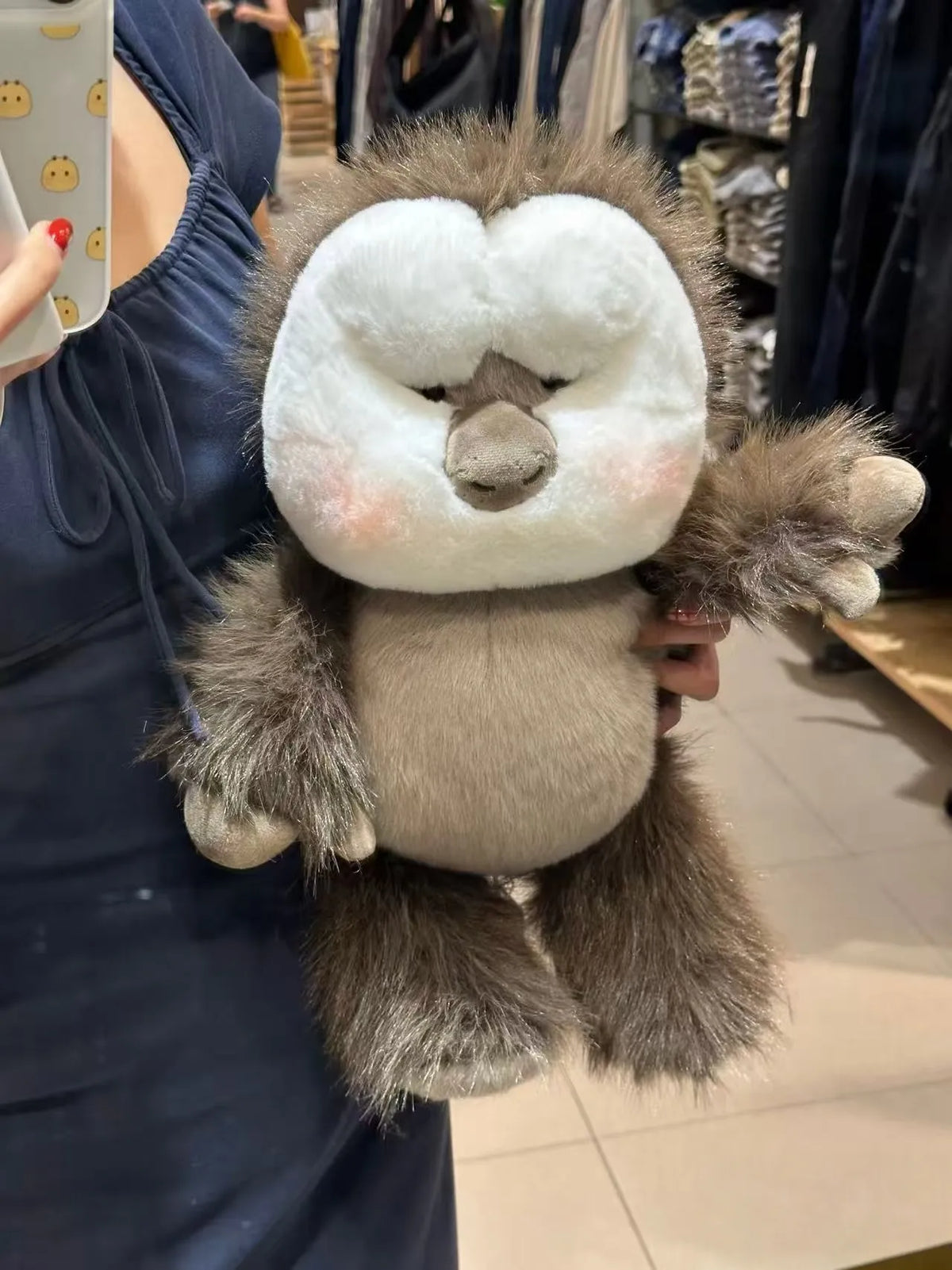Running Saki Monkey Stuffed Animal