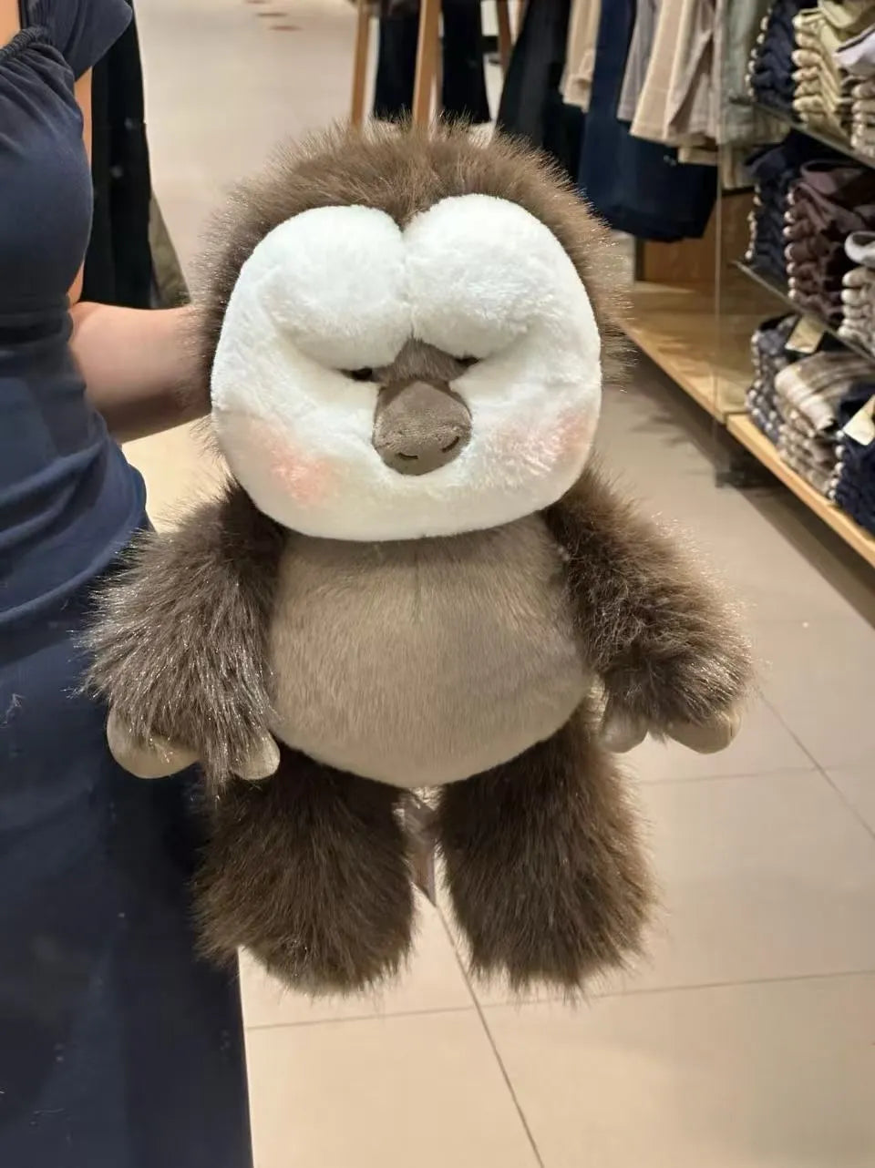 Running Saki Monkey Stuffed Animal