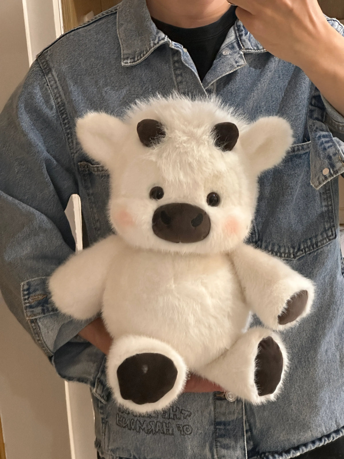 Running Scottish Highland Cow Stuffed Animal