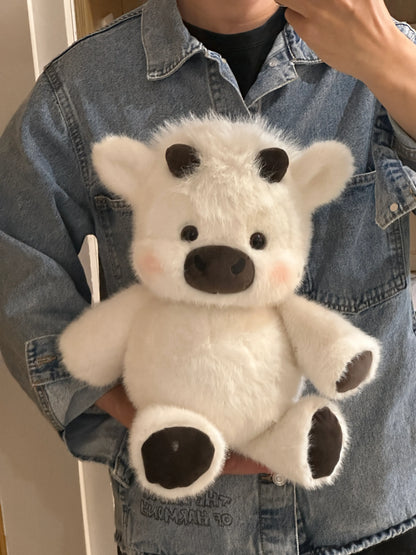 Running Scottish Highland Cow Stuffed Animal